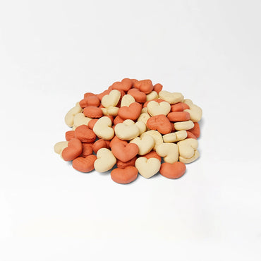 Heart Shaped Crunchy Biscuits