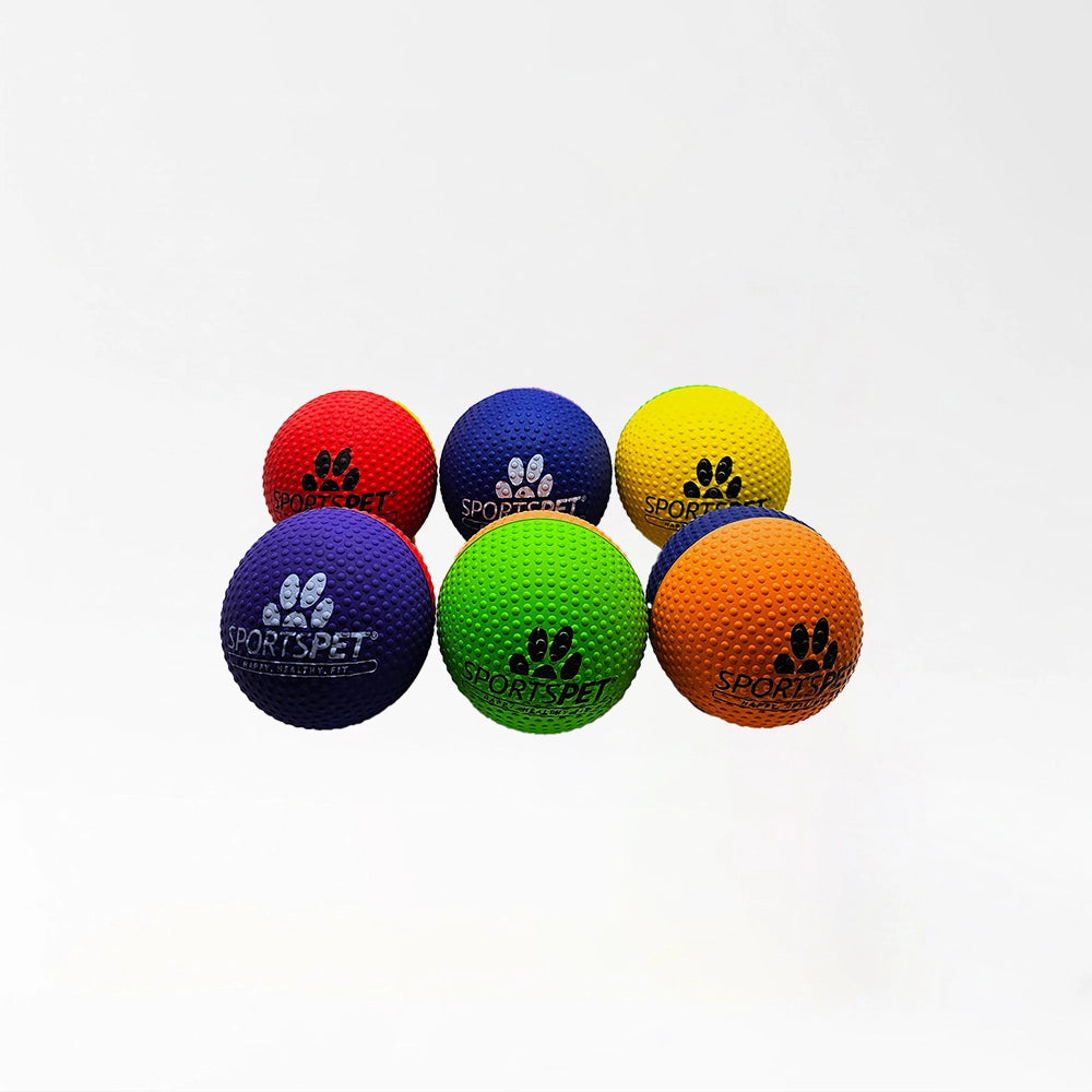 Durable Rubber Pet Play Balls