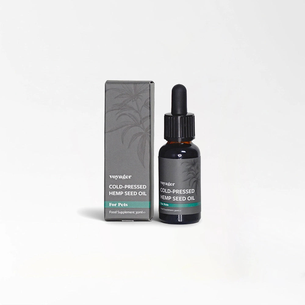 Cold-Pressed Hemp Pet Oil