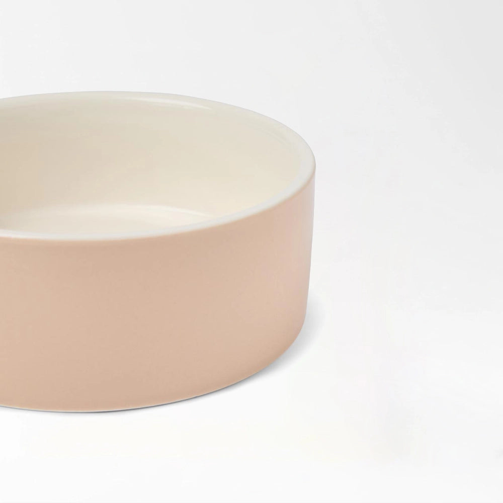 Ceramic Puppy Feeding Bowl