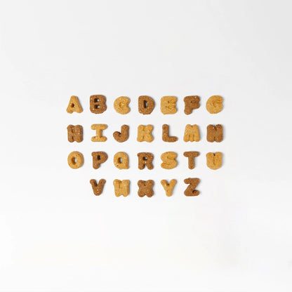 Letter Shape Dog Biscuits