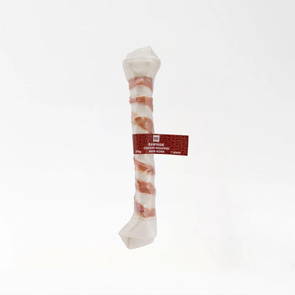 Chicken Rawhide Dog Bone