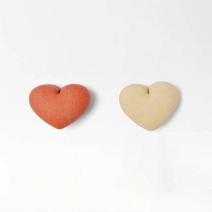 Heart Shaped Crunchy Biscuits
