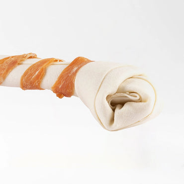 Chicken Rawhide Dog Bone