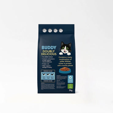 Protein-Rich Cat Food Mix