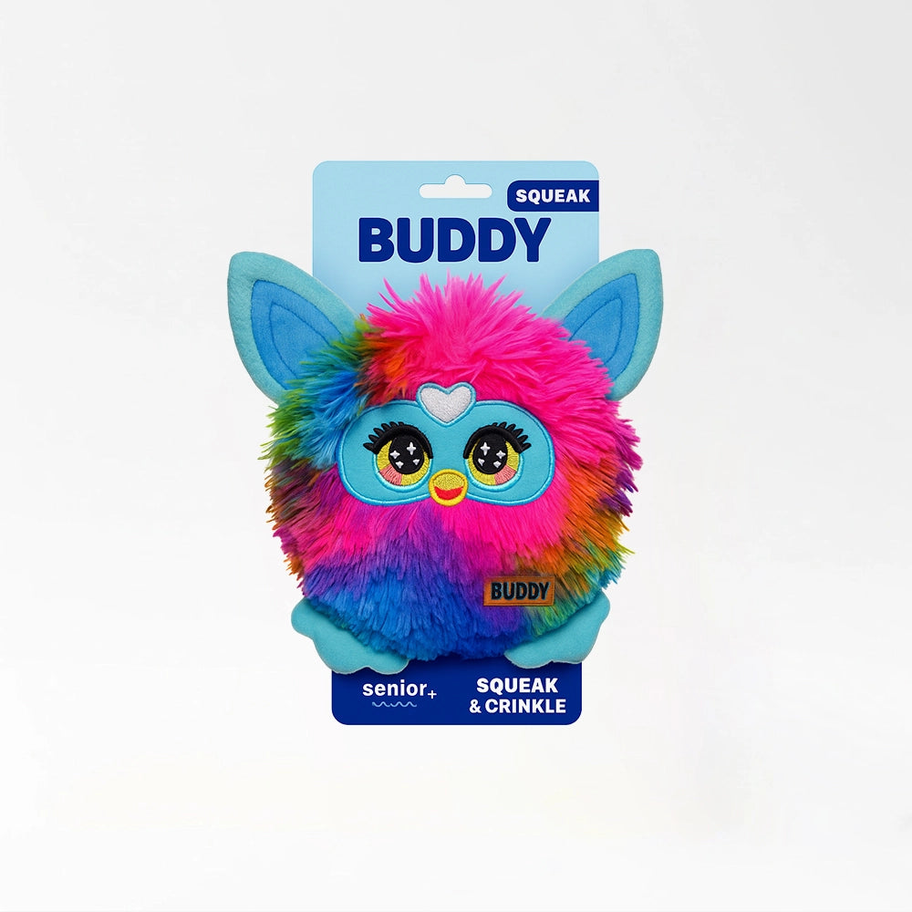 Vibrant Soft Squeaky Plush